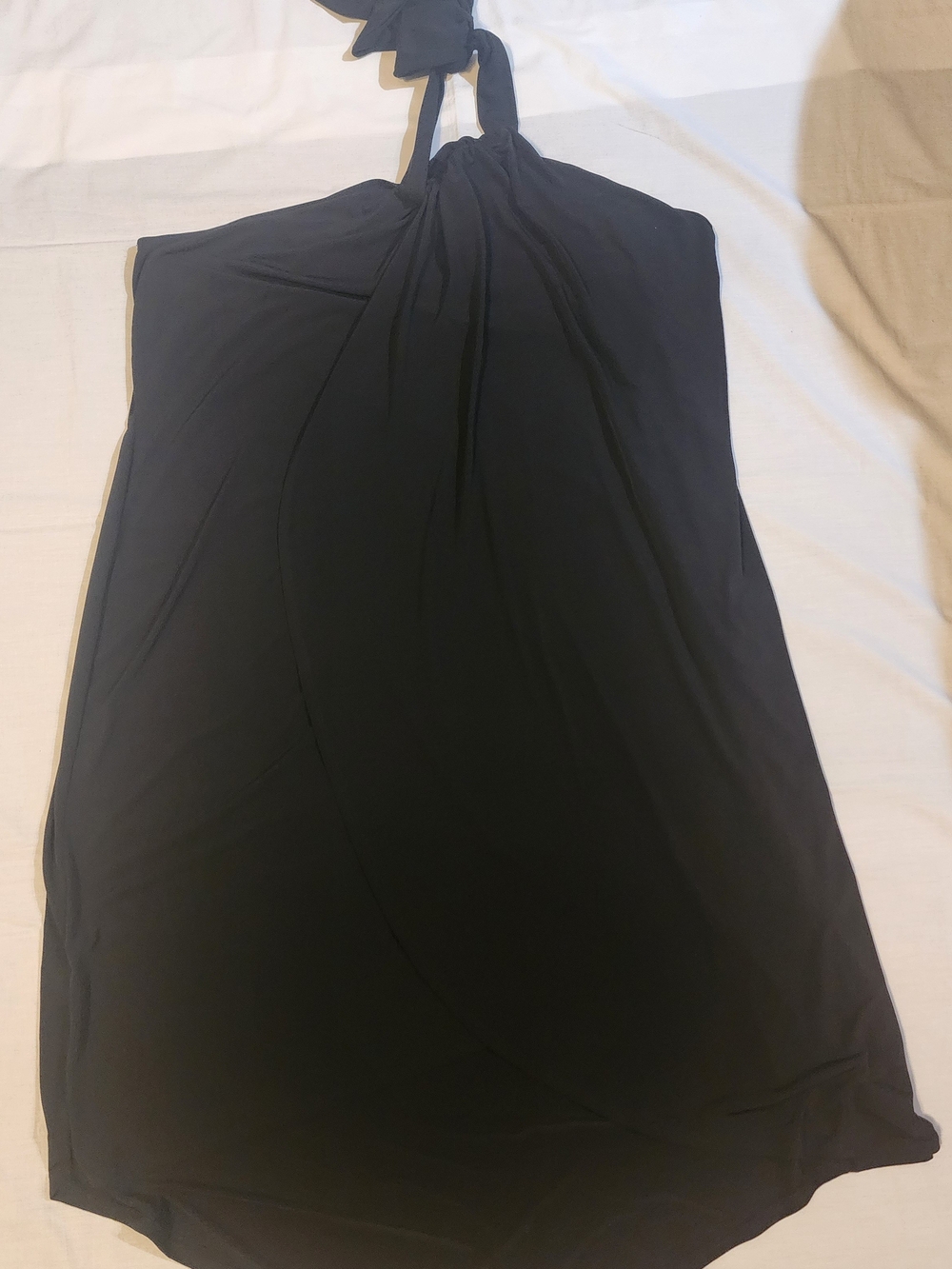 Black Halter Dress